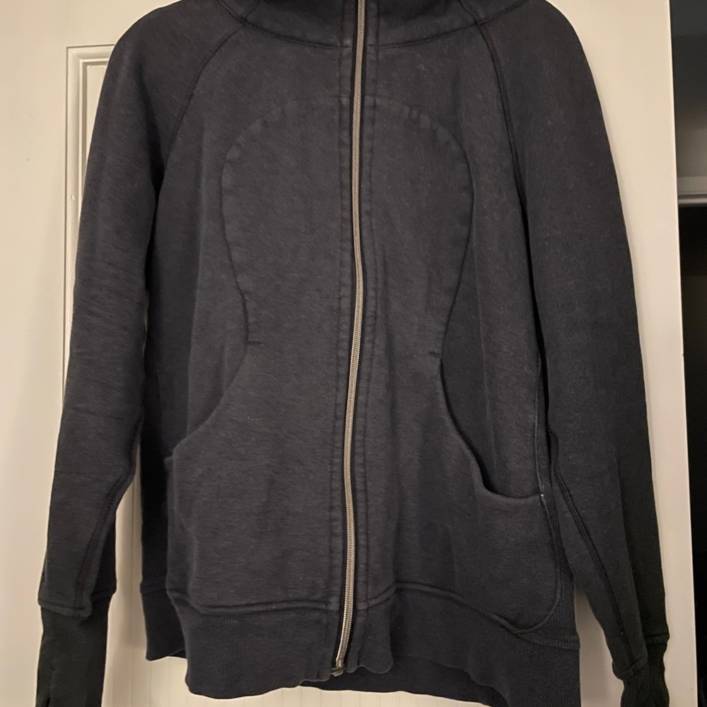 Lululemon navy blue scuba hoodie